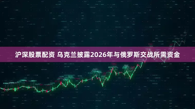沪深股票配资 乌克兰披露2026年与俄罗斯交战所需资金