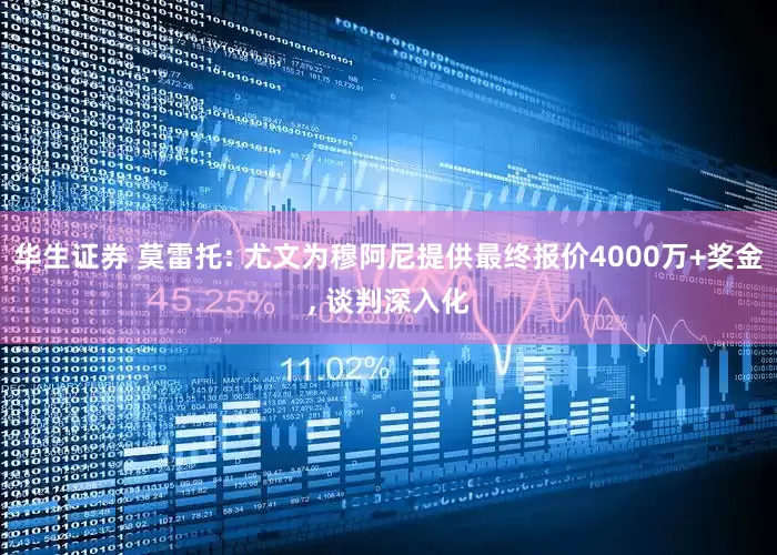 华生证券 莫雷托: 尤文为穆阿尼提供最终报价4000万+奖金, 谈判深入化